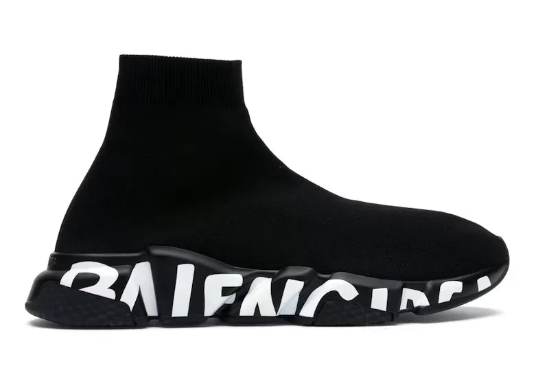 Balenciaga Speed Graffiti Negro