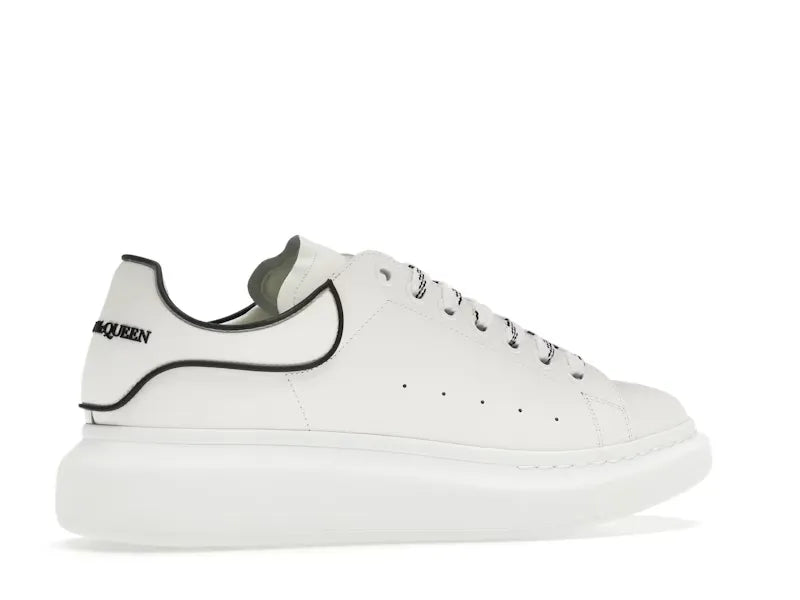 McQueen Oversized White/Black Trim