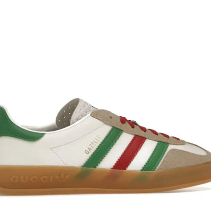 Adidas x Gucci Gazelle White Green Red