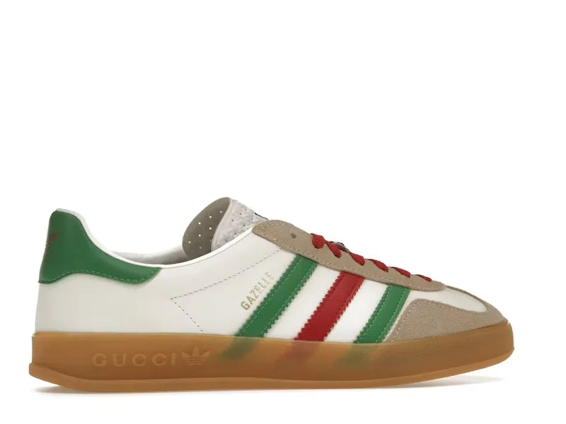Adidas x Gucci Gazelle White Green Red