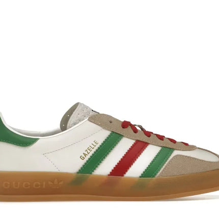 Adidas x Gucci Gazelle White Green Red
