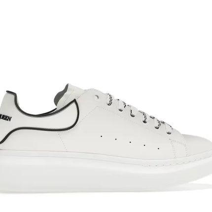 McQueen Oversized White/Black Trim
