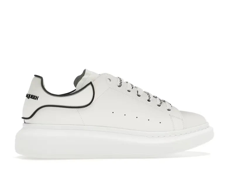 McQueen Oversized White/Black Trim