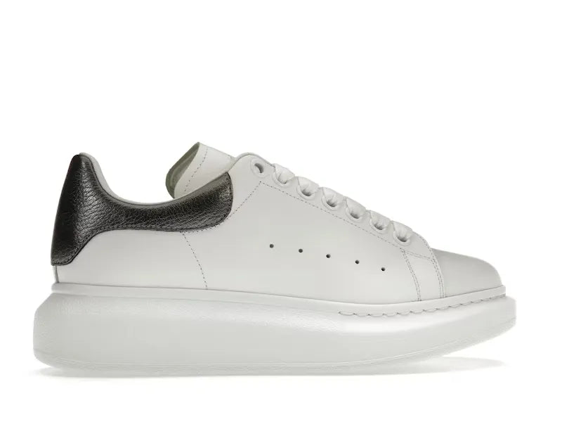 Alexander McQueen Oversized White Metallic